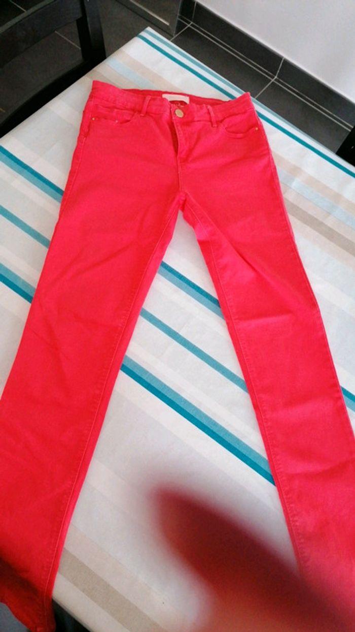 Pantalon Stradivarius orange (non fluo) - photo numéro 1