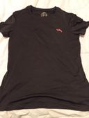 Tee shirt noir sport