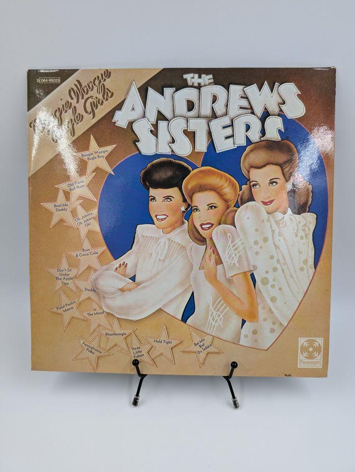 Vinyle 33 tours The Andrews Sisters : Boogie Woogie Bugle Girls avec fourreau