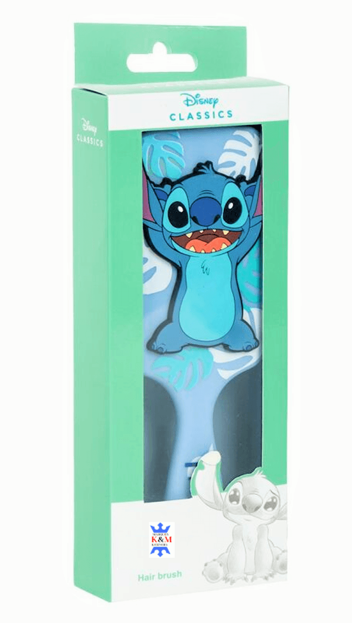 Brosse à cheveux Lilo et Stitch 3D Disney Démêlant, Brosse Anti-Traction, Peigne de Stitch 3D, Cadea - photo numéro 2