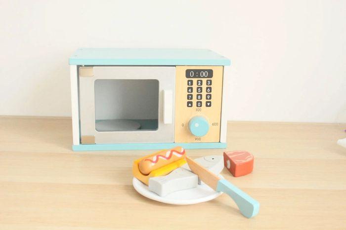 Micro ondes dinette pour enfant - photo numéro 3