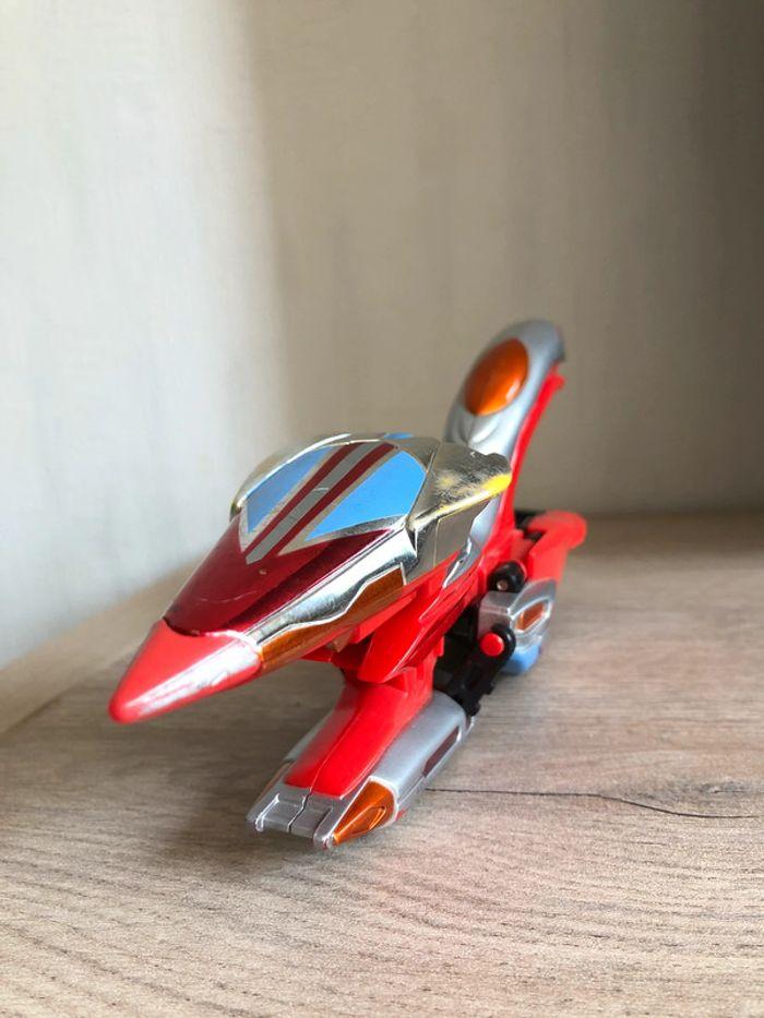 Power Rangers bandai 2000 Quantum Ranger  rouge et argent Time force - photo numéro 2