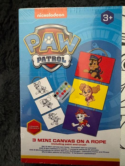 Pat'Patrouille - Paw Patrol Junior Toile a peindre 2 pièces - photo numéro 2