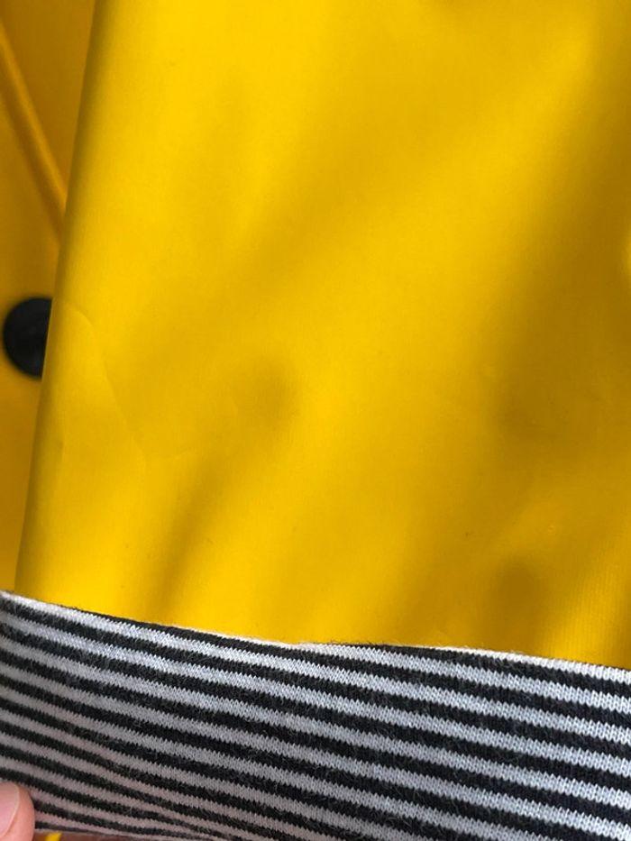 Ciré jaune authentique Petit Bateau état neuf taille S - photo numéro 6