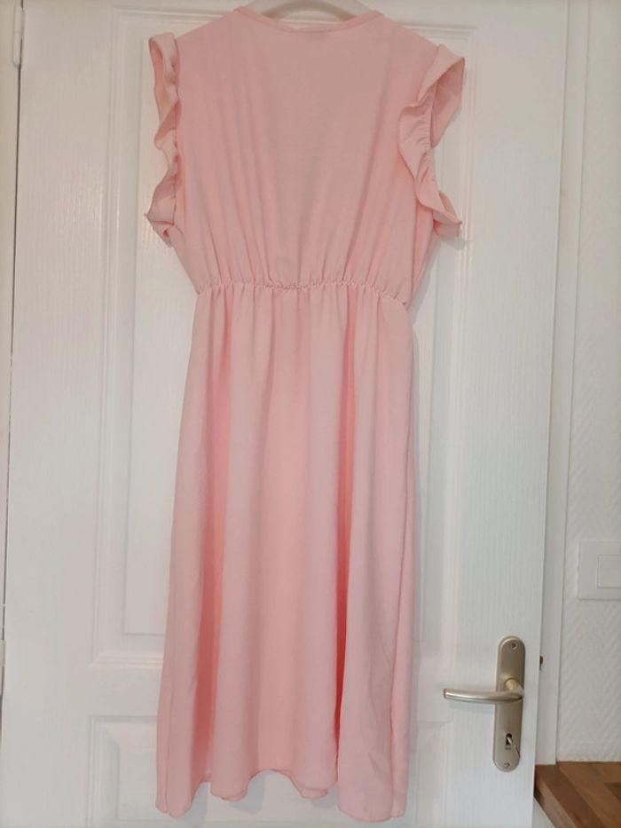 Robe cocktail neuve rose M - photo numéro 3