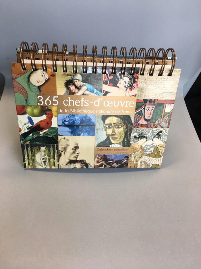 calendrier perpétuel chefs d'œuvre - photo numéro 1