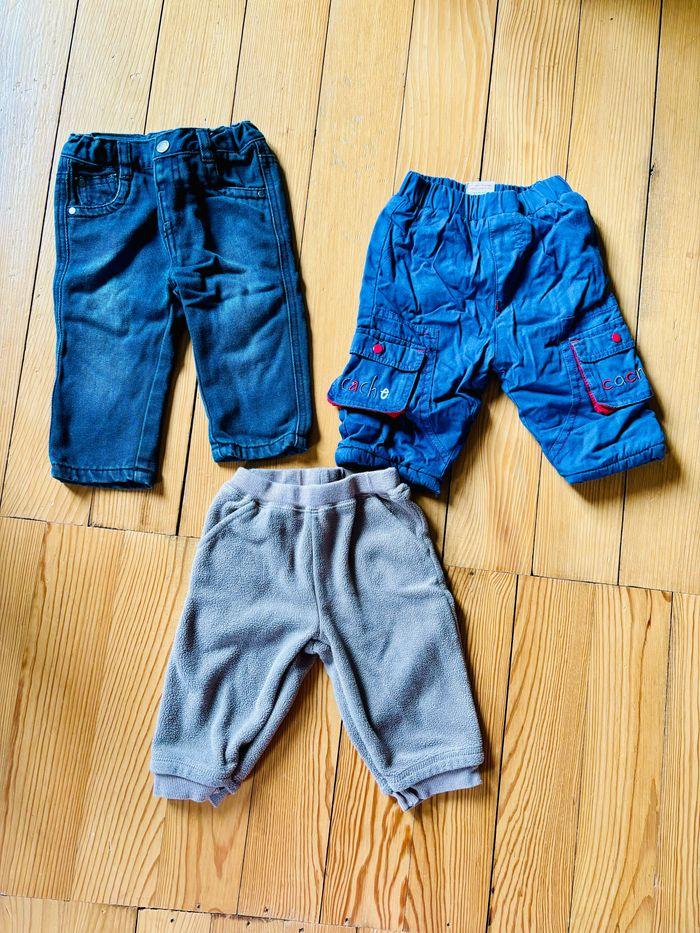 Lot de 3 pantalons hivers