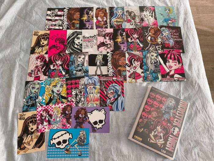 Lot cartes photocards monster high - photo numéro 1