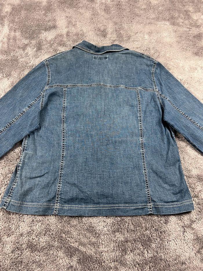 👕 Veste en Jeans vintage y2k Bleu Taille L 👕 - photo numéro 2