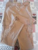 Jean skinny beige avec poches Jennyfer T.36