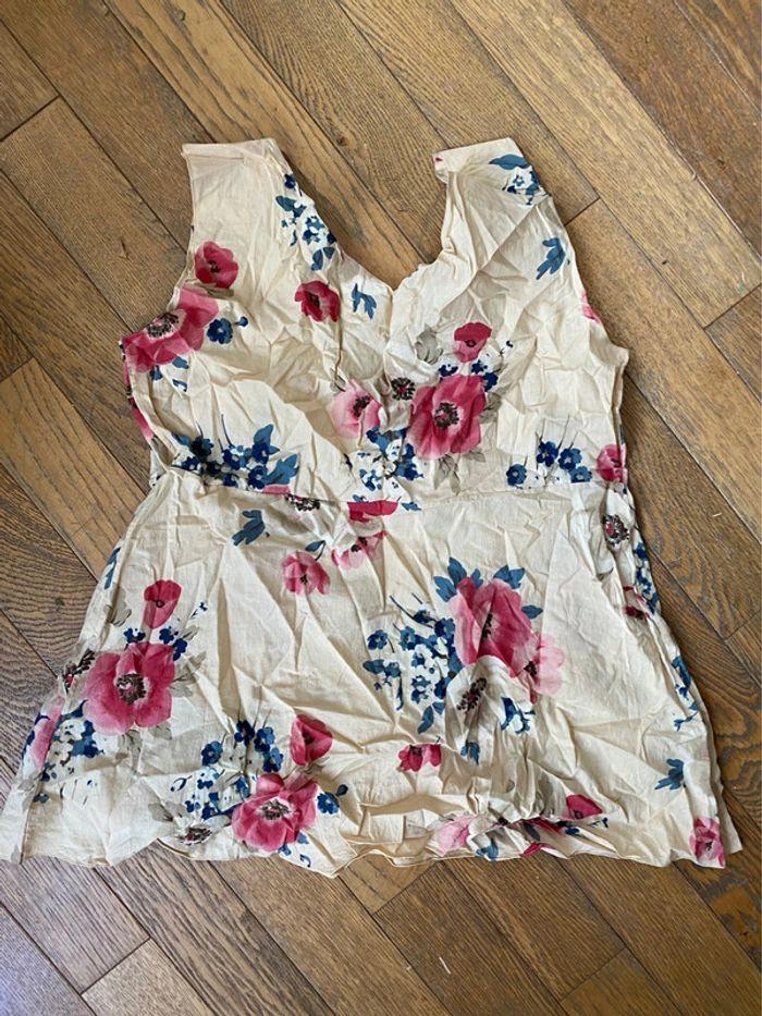 Top à fleurs vintage Marni - photo numéro 2