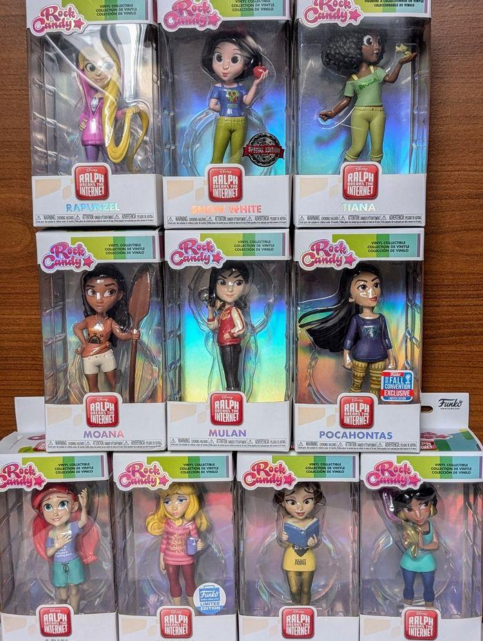 Funko Disney Rock Candy figurines princesses Ralph 2.0 - photo numéro 1