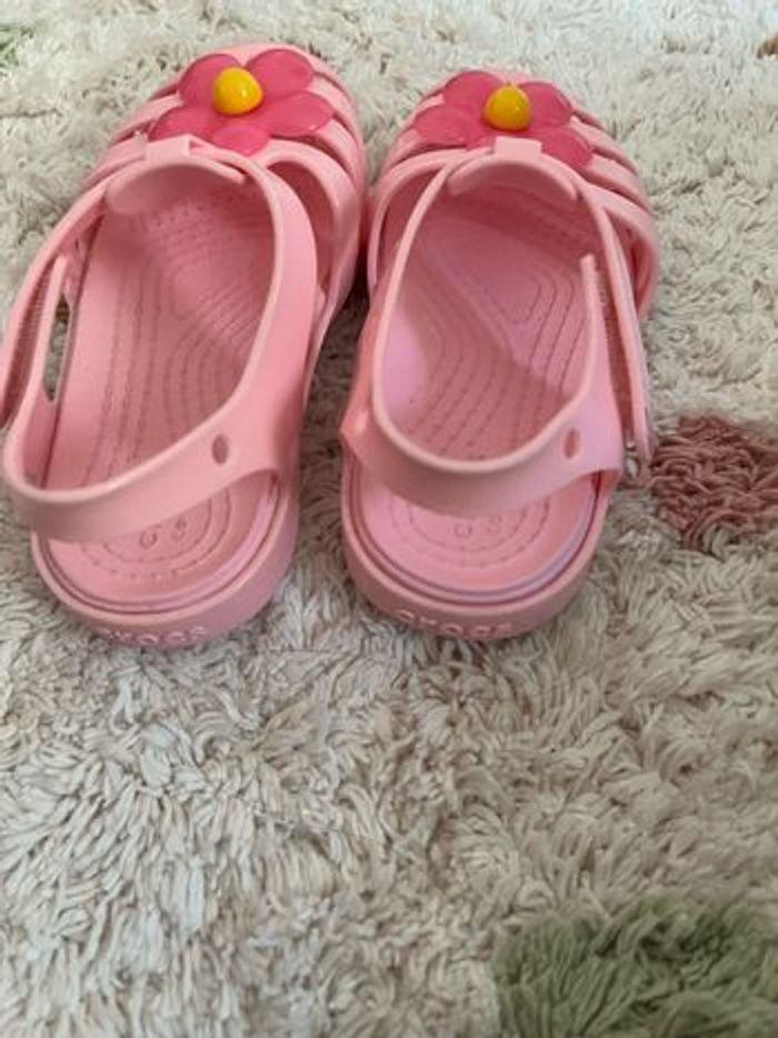 Sandale de plage crocs rose taille 23 / 7 - photo numéro 3