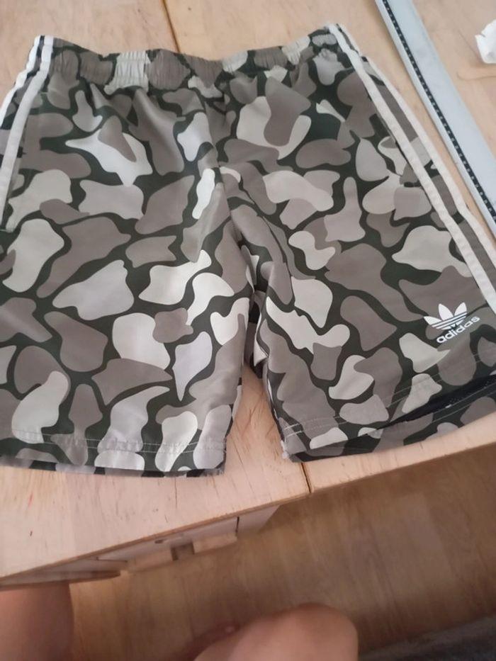 Short de bain adidas camouflage xs - photo numéro 3