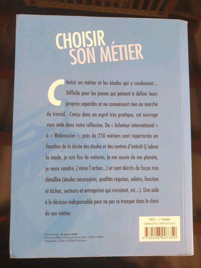 Livre choisir son métier - photo numéro 2