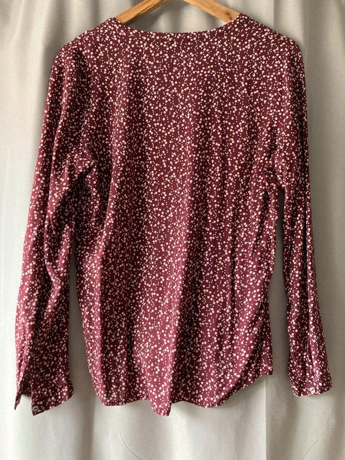 Blouse Bordeaux Esprit edc taille S - photo numéro 2