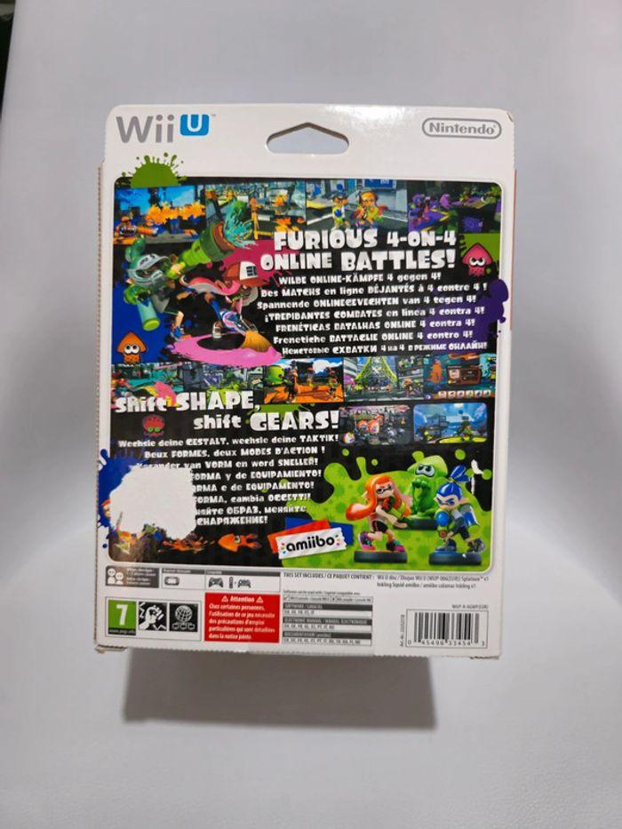 Coffret Splatoon Wii u - photo numéro 2