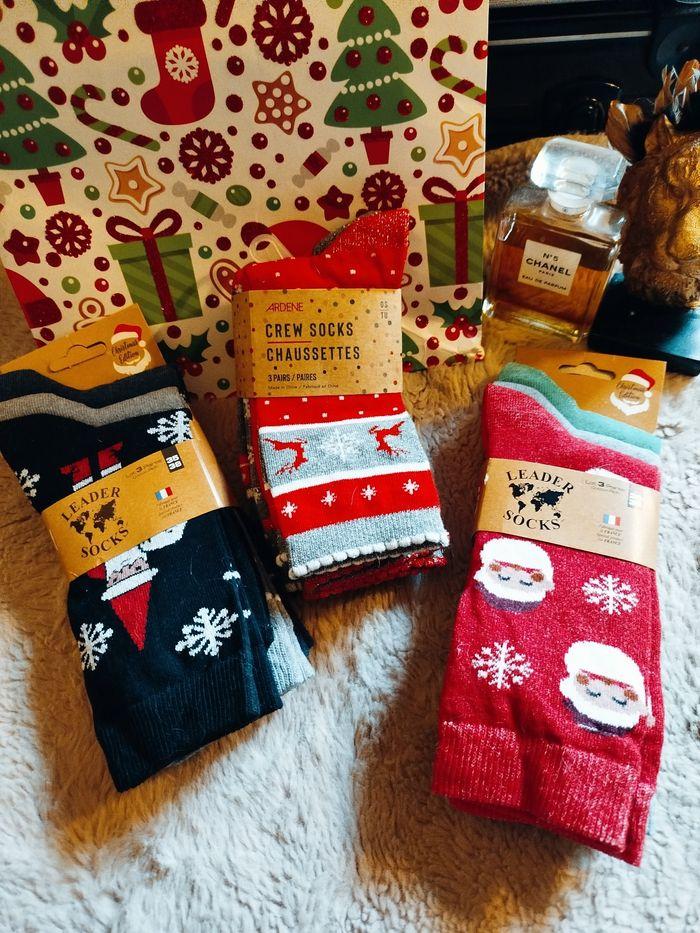 Lot chaussettes Noël Leader socks lo - photo numéro 2