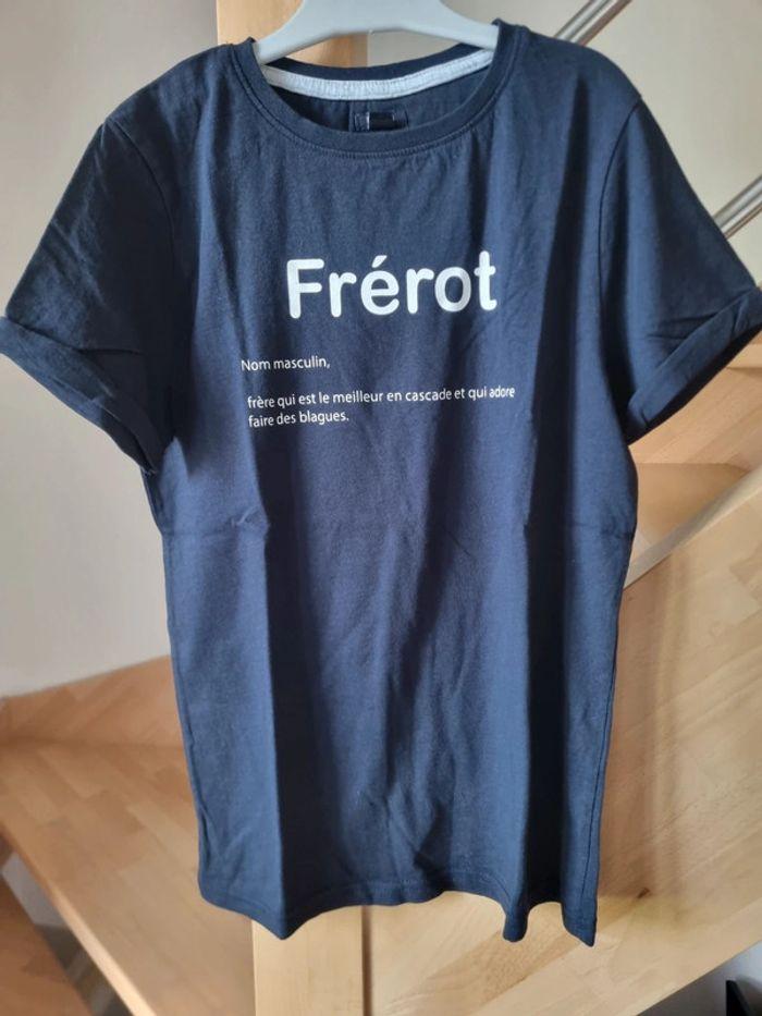 T-shirt 'Frérot' - Kiabi - photo numéro 1