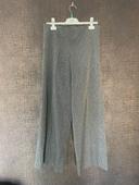 Pantalon large gris