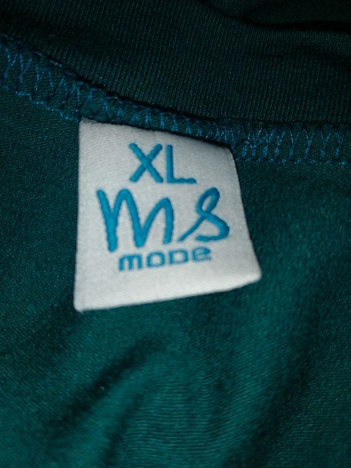 Haut manche longue vert M&mode XL - photo numéro 2