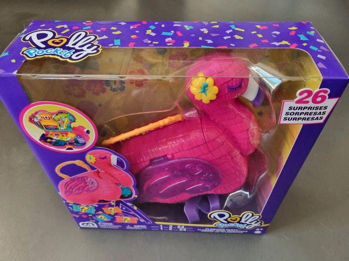 Coffret polly Pocket flamant rose neuf - photo numéro 1