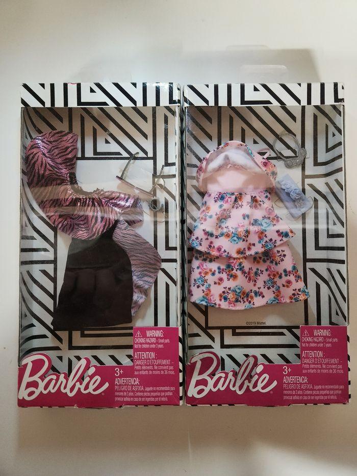 Lot poupées barbie + vêtements - photo numéro 5