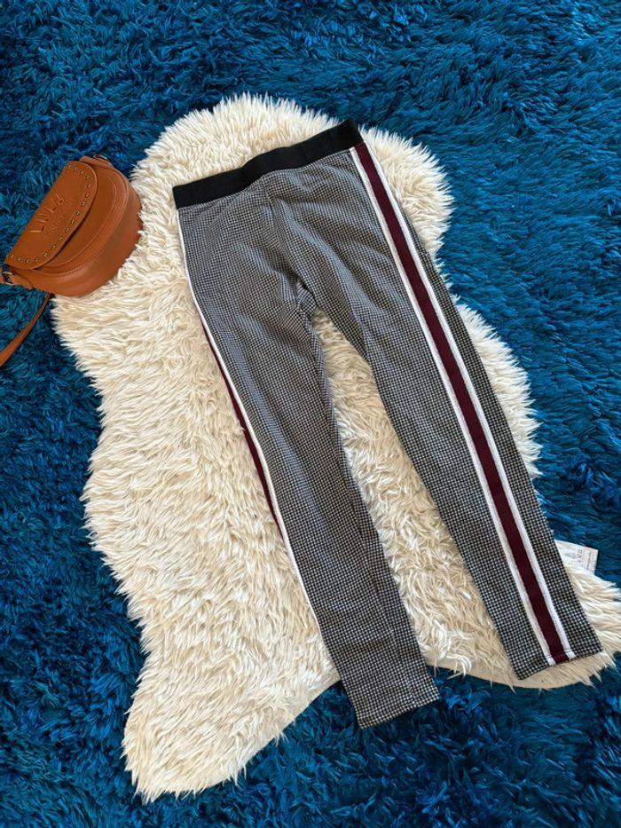 Joli pantalon pied de poule h&m taille 10 ans - photo numéro 2