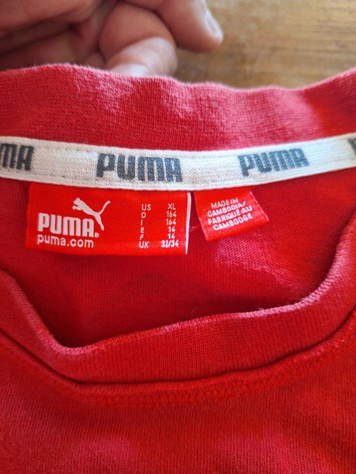 Tee-shirt manche longue Puma T 14 ans - photo numéro 14