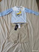 Lot bermuda et tee short garçon 4 ans neufs