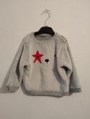 pull tout doux gris tex 2ans garcon