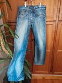 Jeans  evasé / large  vintage denim  flared low  waist  90's  ancho recto  baggy  I.Code Y2k