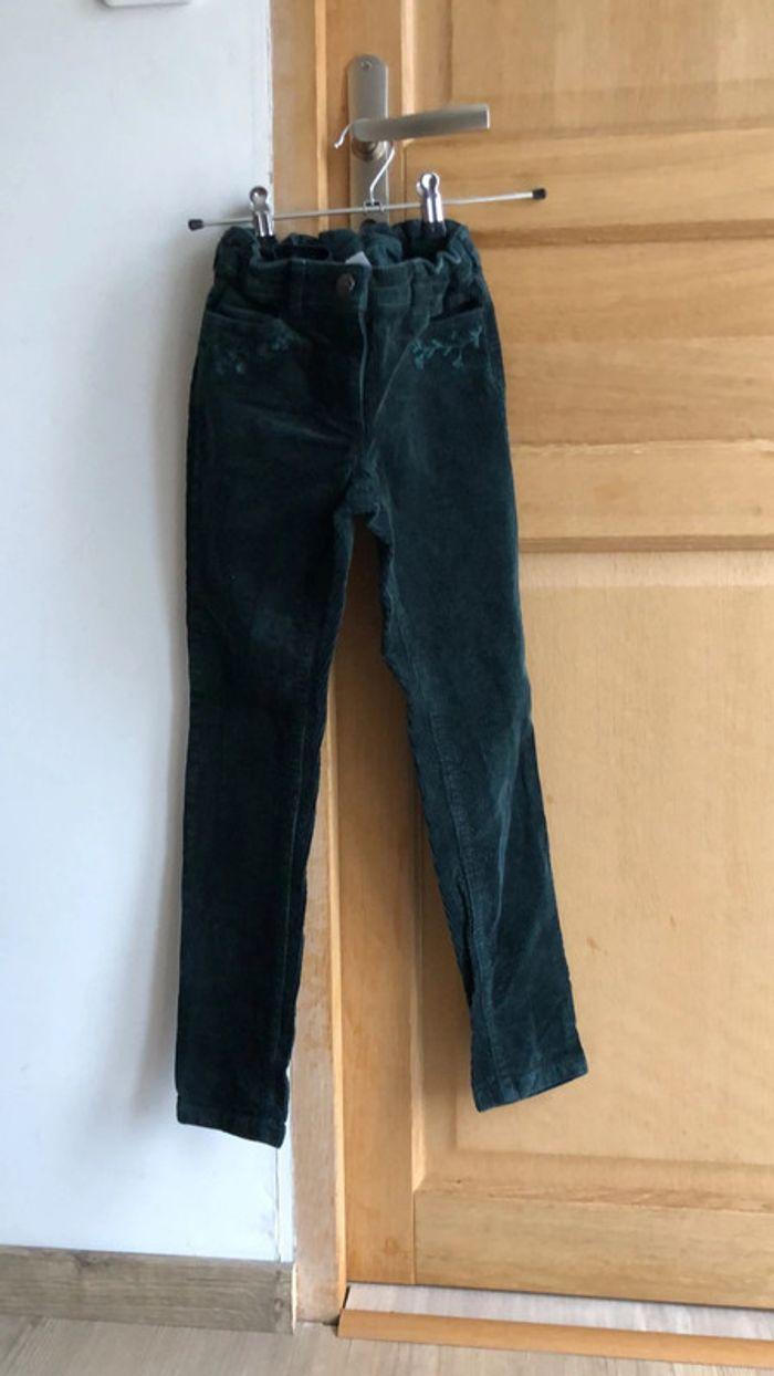 Pantalon velour cotelé - photo numéro 1