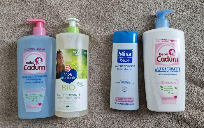 Lot produits hygiène bébé