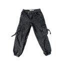 Pantalon cargo noir/gris