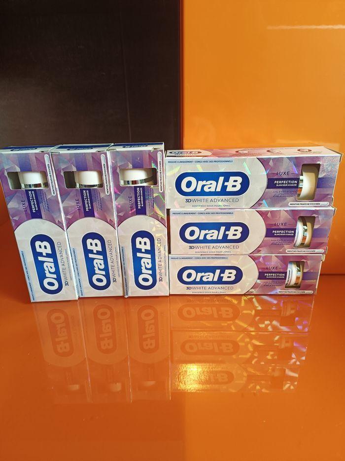 6 dentifrices oral b 75ml