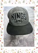 🧢 Casquette en laine Mitchell & Ness Los Angeles Kings Vintage Hockey NHL Grise  🧢