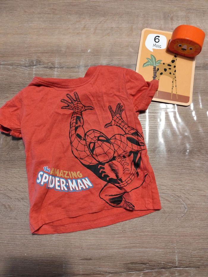 Tee-shirt Spiderman - photo numéro 1