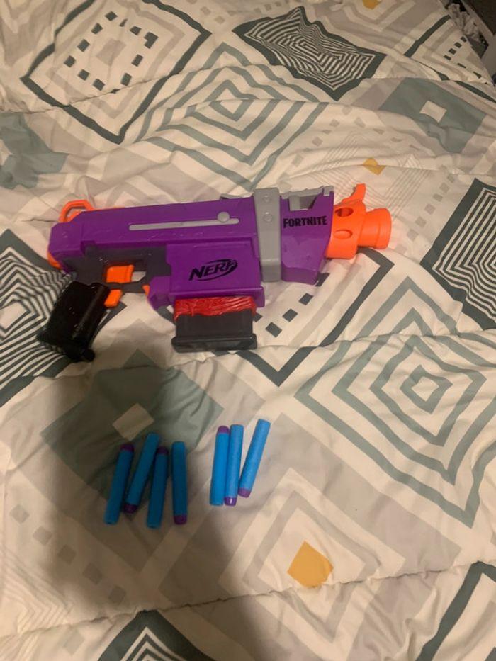 Pistolet Nerf SMG-E - Fortnite Nerf - photo numéro 1