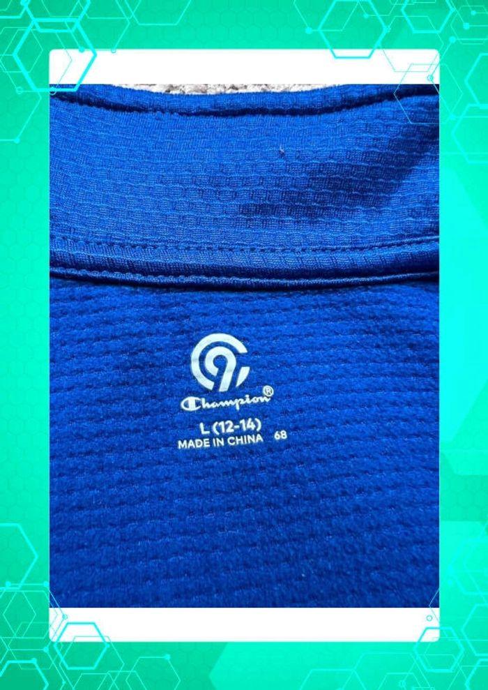 👕 Sweat de sport running cycliste champion Bleu Taille XS 👕 - photo numéro 6