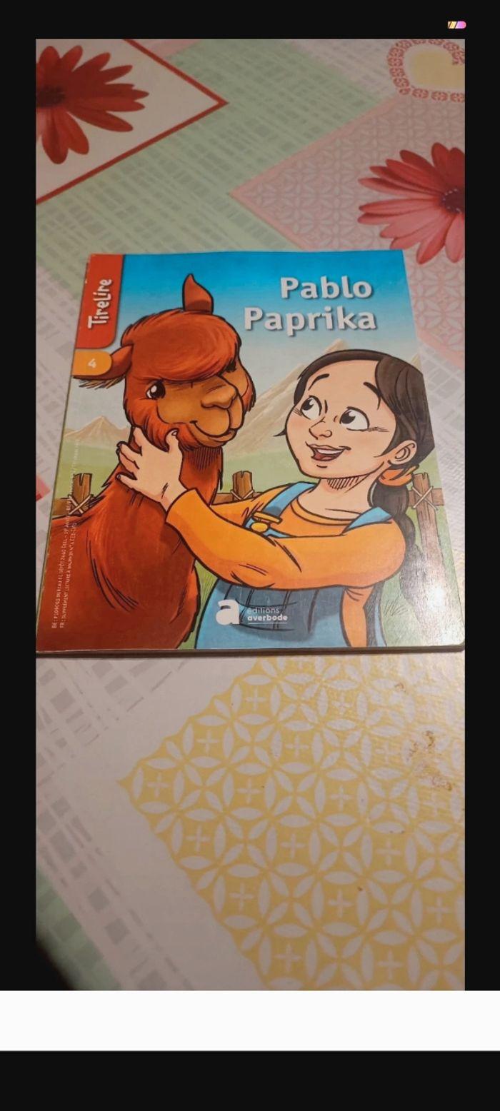 Livre  Pablo paprika - photo numéro 1