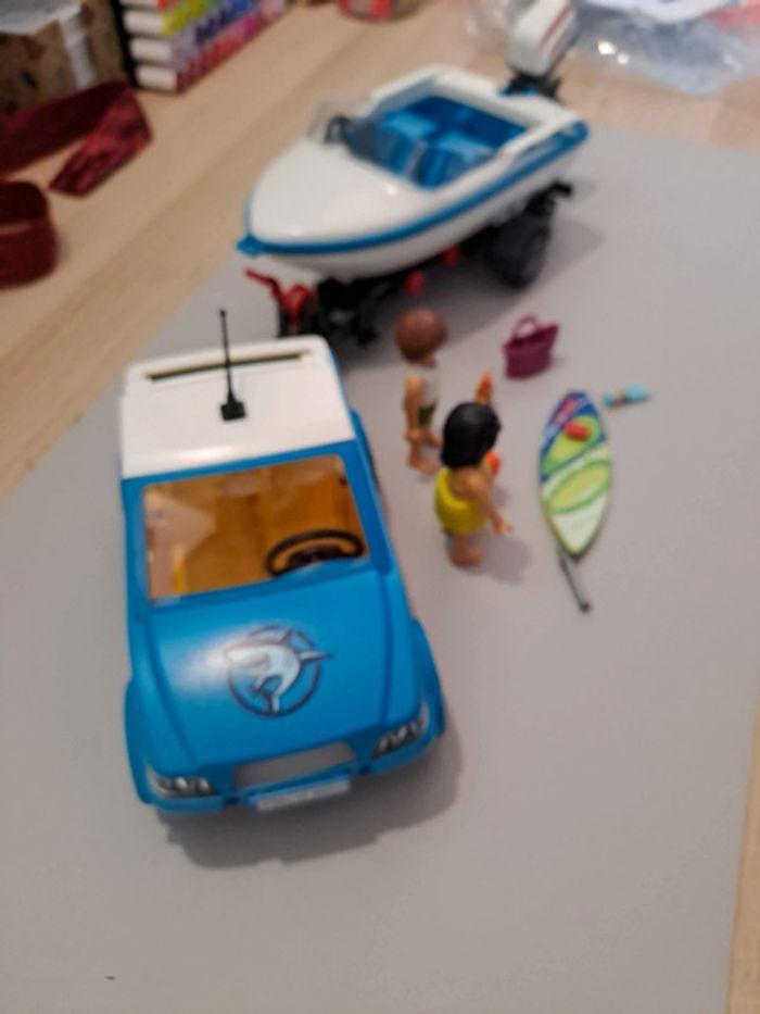 Playmobil 6864 surfer avec bateaux