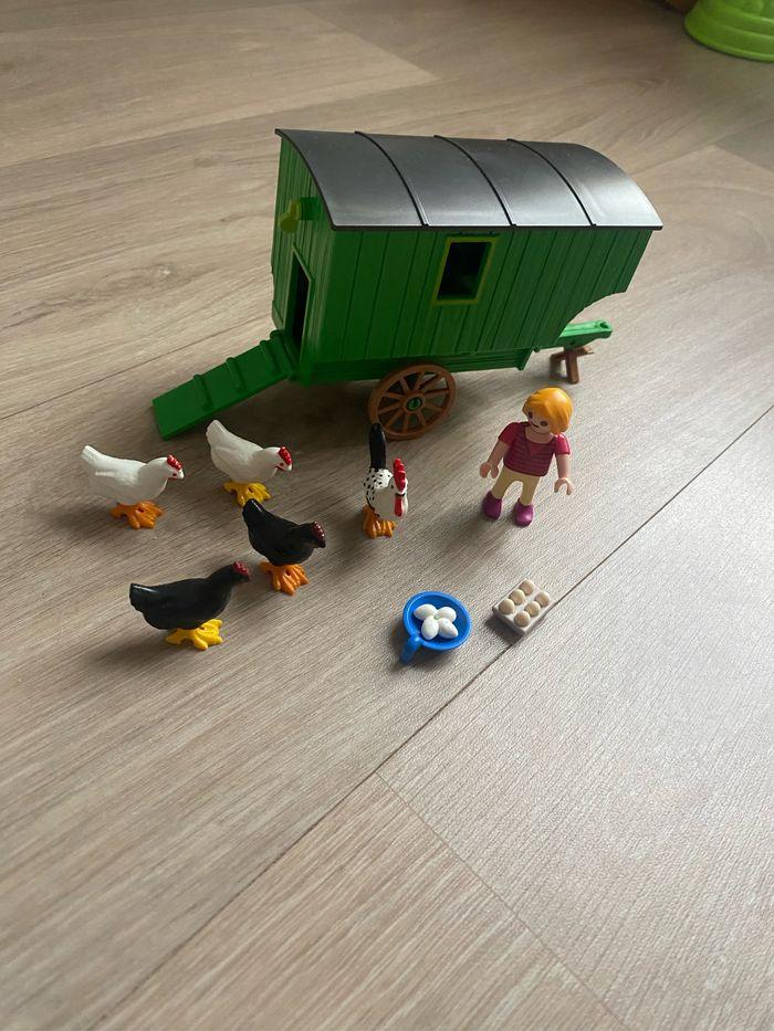 Poule playmobil