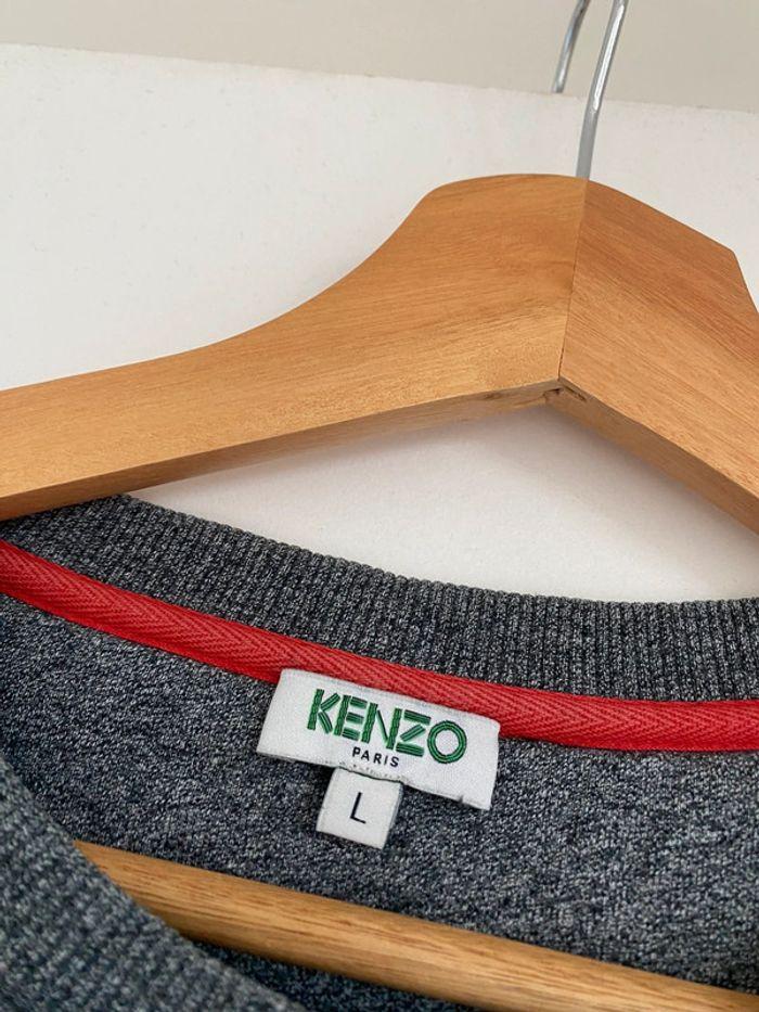 Pull Kenzo gris - photo numéro 2