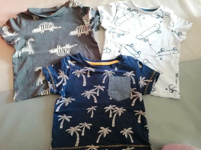 Lot de 3 tee shirts 6 mois - photo numéro 1