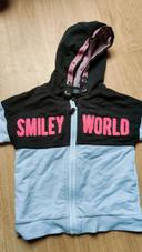 Gilet smiley World 4ans