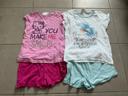 Lots 2 pyjamas short 8 ans