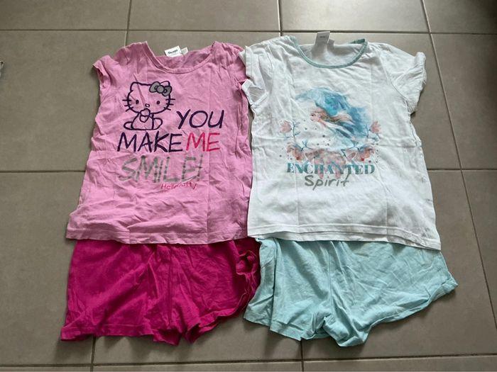 Lots 2 pyjamas short 8 ans - photo numéro 1