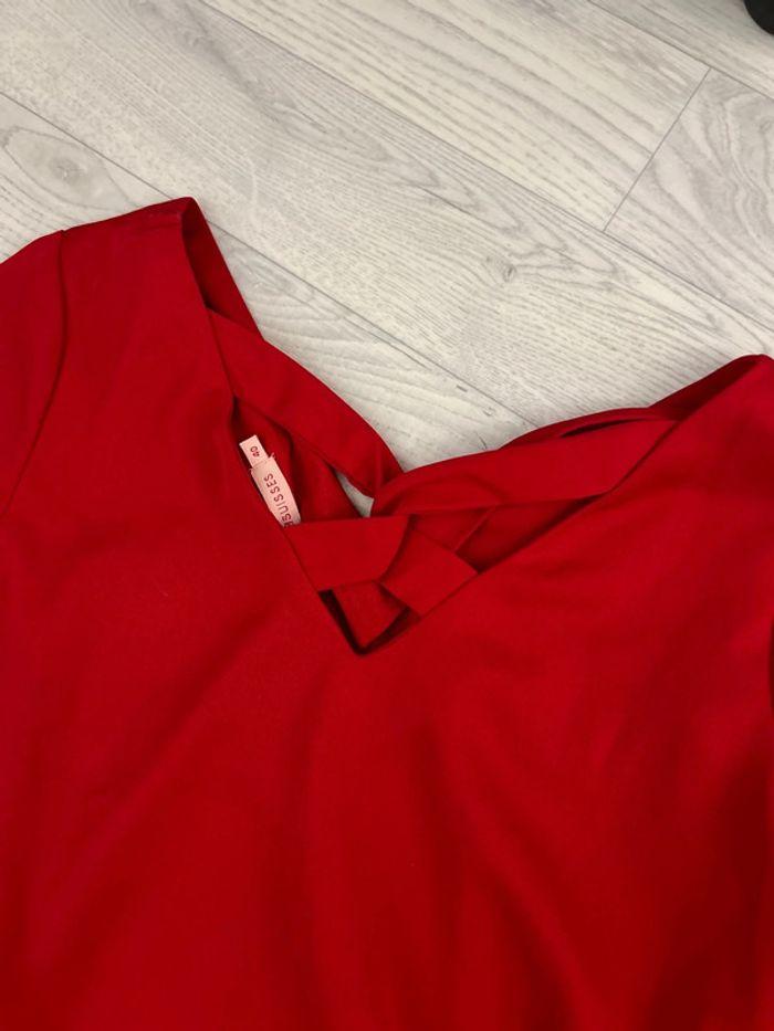 Robe rouge taille 40 - photo numéro 3