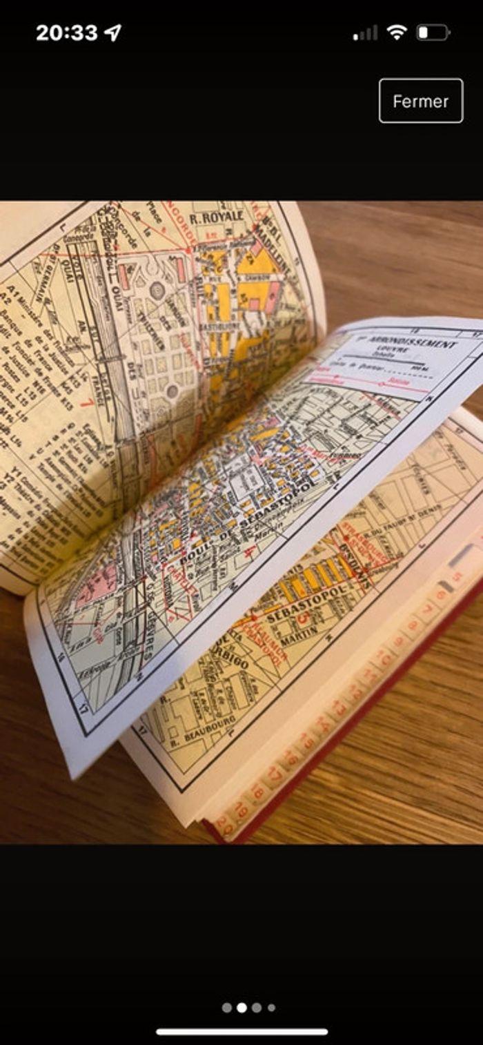 Ancien livre L’indispensable Paris par arrondissements - photo numéro 2